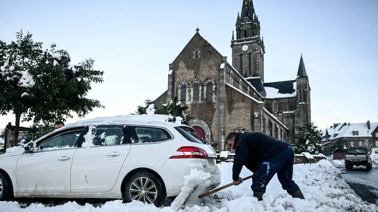 Neige en janvier : un hiver féérique s'installe en France
