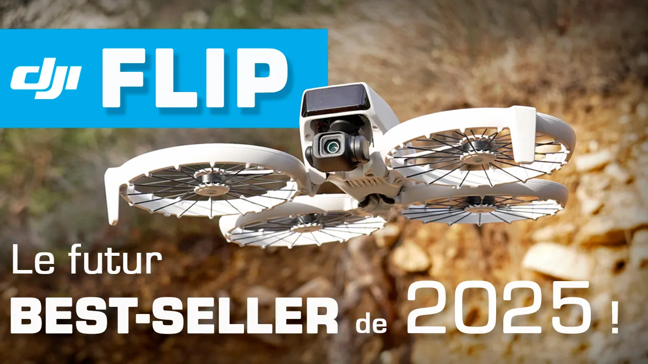 DJI Flip : Le drone qui révolutionne le vlogging en 2025