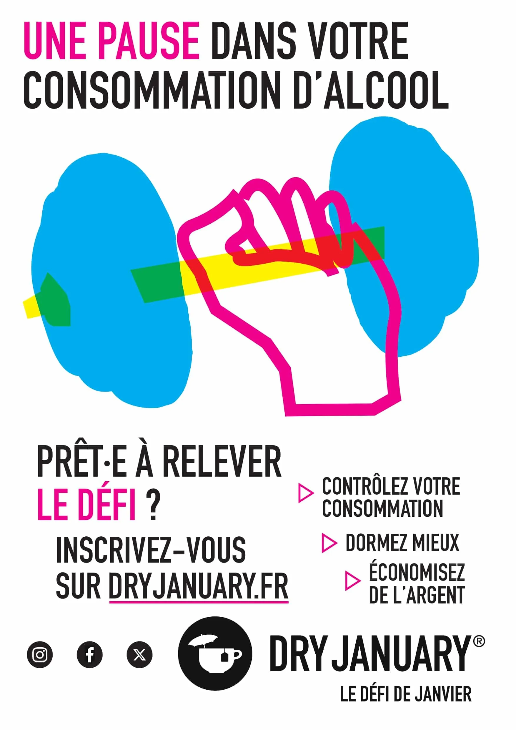 Dry January 2025 : Relevez le défi d'un mois sans alcool !