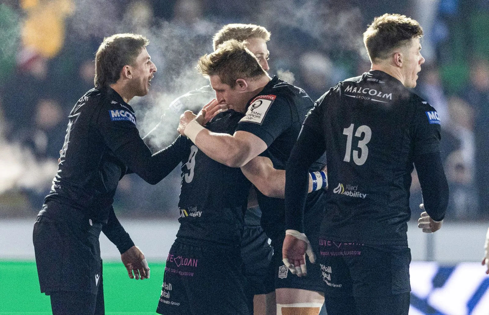 Glasgow Warriors Domine Racing 92 : Une Victoire Éclatante en Champions Cup
