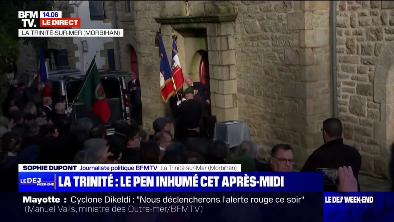 Obsèques de Jean-Marie Le Pen : La Trinité-sur-Mer en émoi