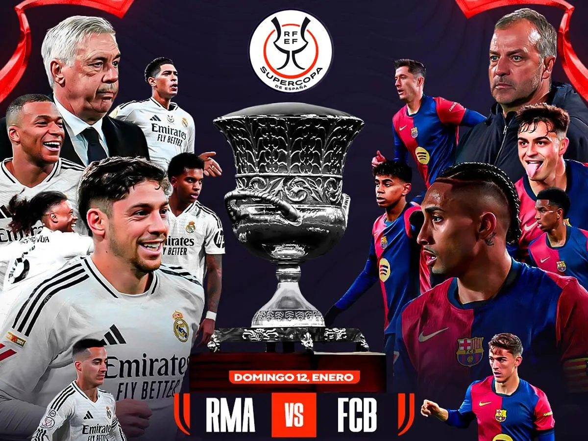 Supercoupe d'Espagne : Le Clasico entre Real Madrid et Barça promet des étincelles