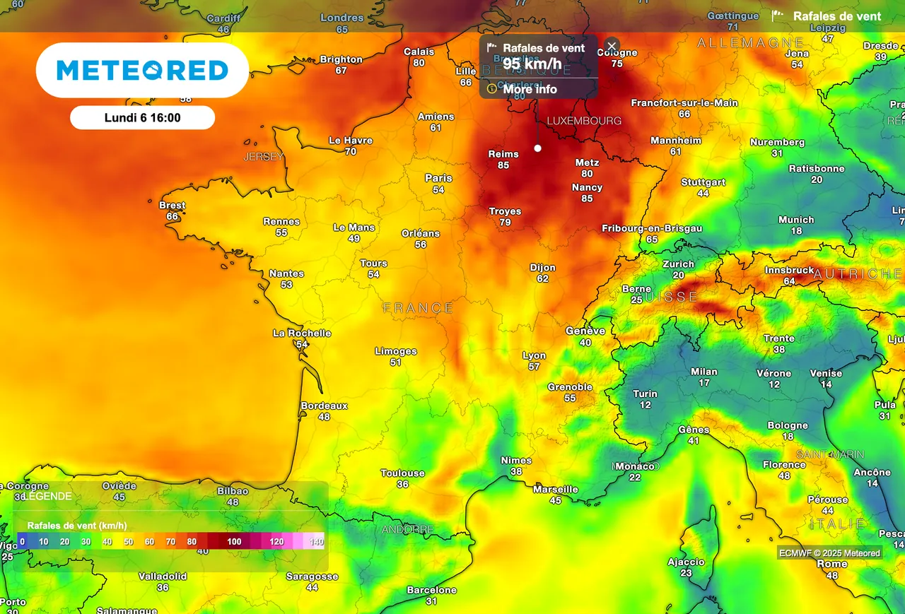 Tempête Floriane : La France en alerte face à la tempête dévastatrice