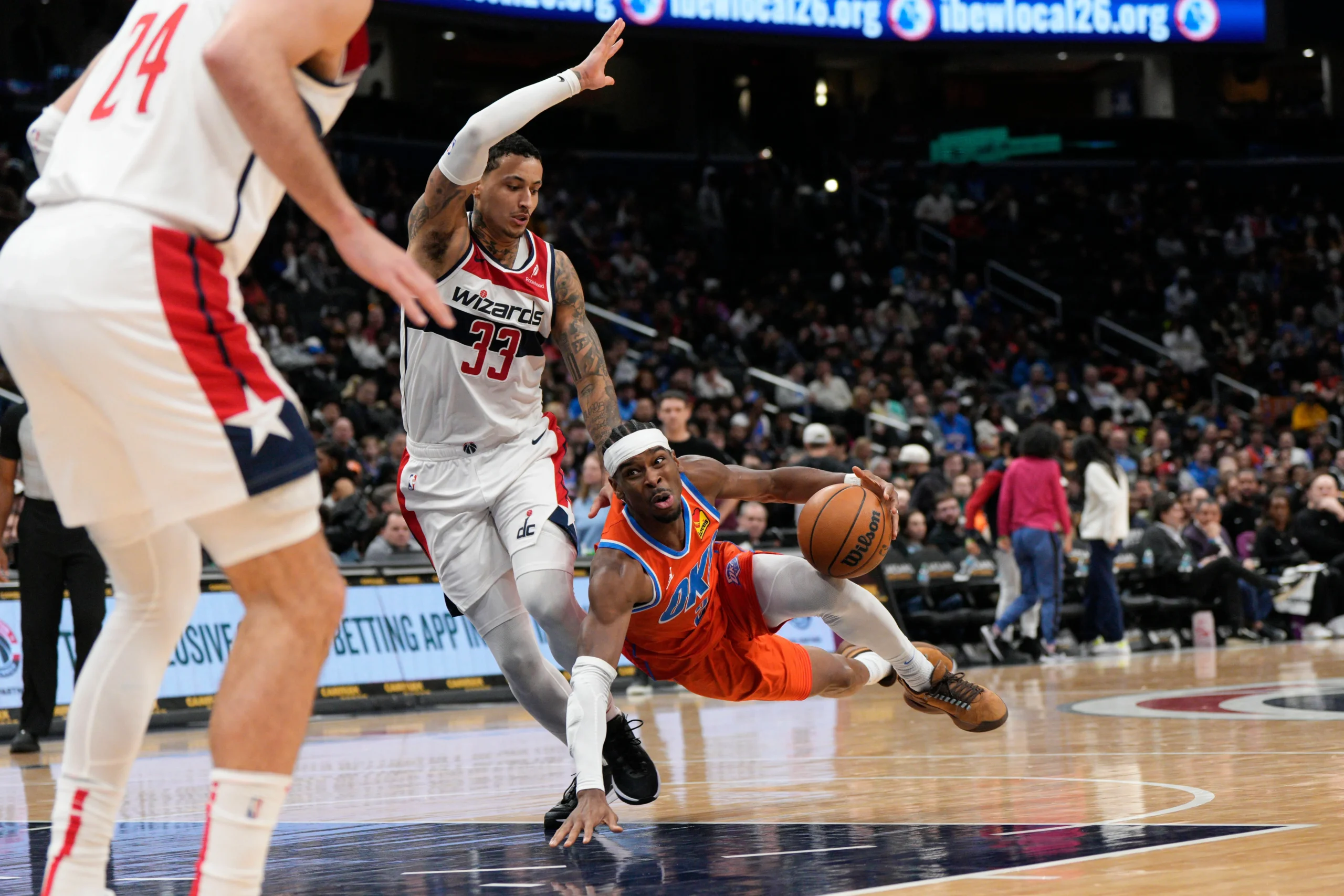 Thunder écrase les Wizards : Retour sur une victoire éclatante !