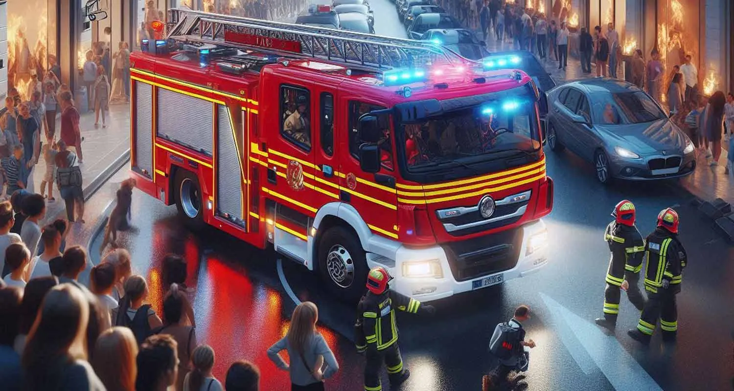 Évian : Un pompier gravement blessé lors d'un rodéo urbain