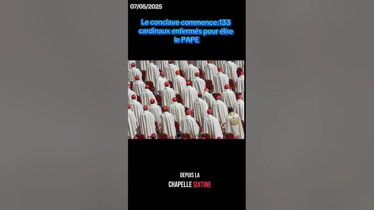 Habemus Papam : Le Cardinal Français Annonce le Nouveau Pape