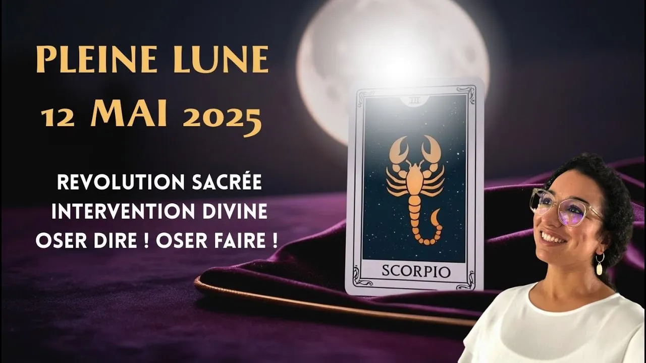 Pleine Lune en Scorpion : Découvrez les Mystères de Mai 2025